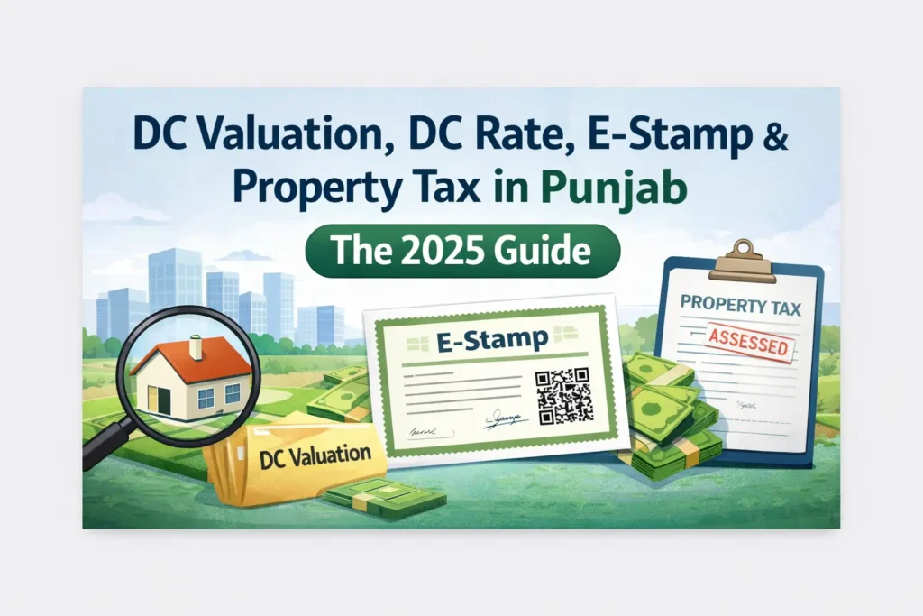 DC Valuation Punjab DC Rate E-Stamp Property Tax The Complete 2025 Guide