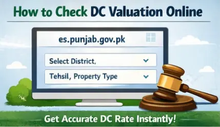 How to check DC valuation online
